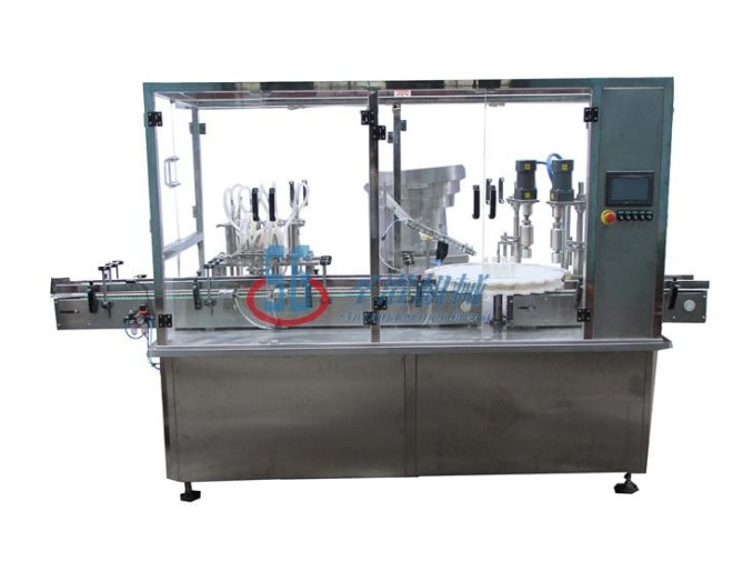 SGGX-8Type 30-100mlsyrup filling and screwing machine