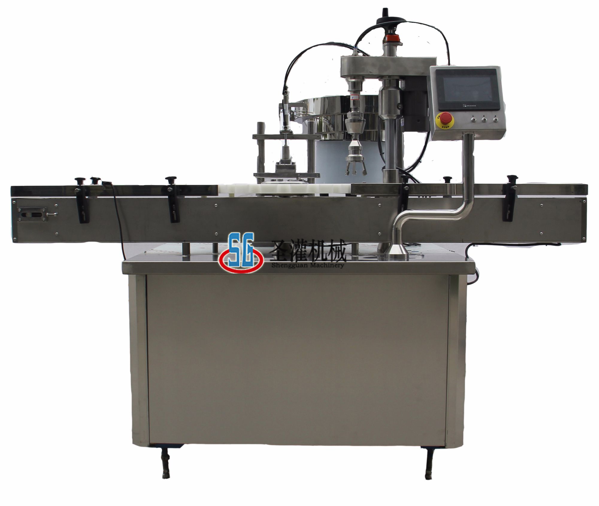 SGXG-1/2 automatic rotating cover machine