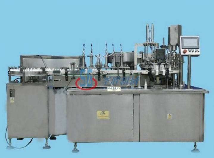 Linkage Line of Spray Bottle Filling and Labeling Production, SGPW